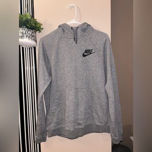 Gray Nike sweatshirt